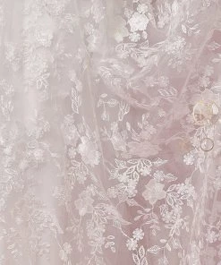 Floral Applique A-line Wedding Dress By Nox Anabel JE922 15 Floral Applique A-line Wedding Dress By Nox Anabel JE922