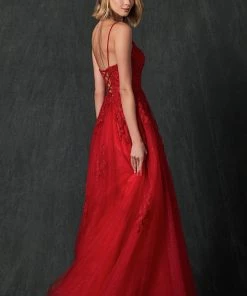 Floral Applique Corset Tulle Gown By Juliet 260 Prom 32 Floral Applique Corset Tulle Gown By Juliet 260 Prom