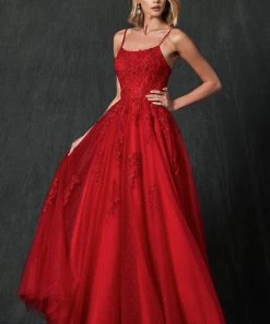 Floral Applique Corset Tulle Gown By Juliet 260 Prom 31 Floral Applique Corset Tulle Gown By Juliet 260 Prom