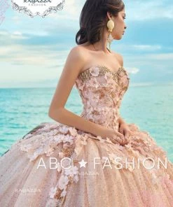 Ragazza Fashion Quinceañera Floral 2 Piece Quinceanera Dress By Ragazza D08-508