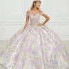 Quinceañera Floral Print Quinceanera Dress By House Of Wu 26971