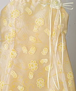 ABC Fashion Flower Girl Dresses With Floral Embroidery - 6 Colors 12 ABC Fashion Flower Girl Dresses With Floral Embroidery - 6 Colors