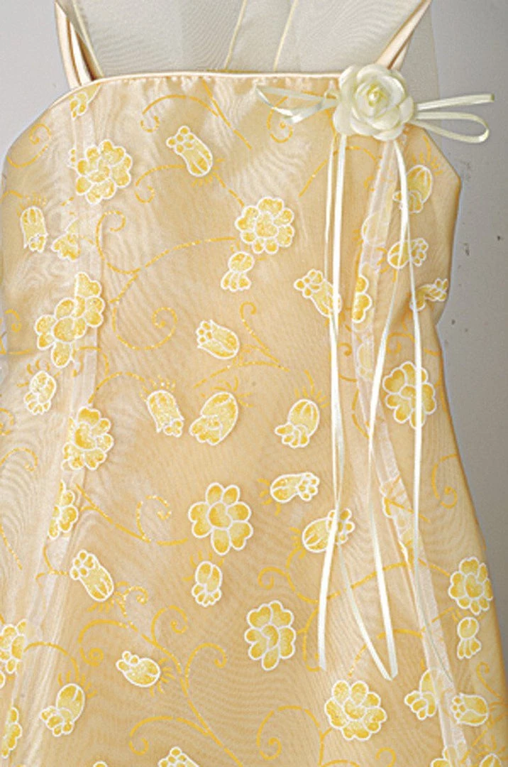 ABC Fashion Flower Girl Dresses With Floral Embroidery - 6 Colors 7 ABC Fashion Flower Girl Dresses With Floral Embroidery - 6 Colors