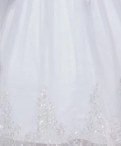 Girls 3D Floral Short Sleeve Dress By Cinderella Couture 2014