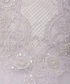 Girls Applique Dress With Short Sleeves By Cinderella Couture 2909