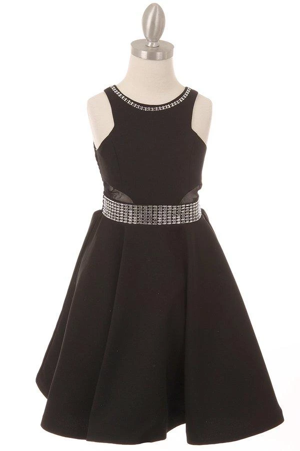 Kids Girls Beaded Short Satin Dress By Cinderella Couture 5071 8 Kids Girls Beaded Short Satin Dress By Cinderella Couture 5071