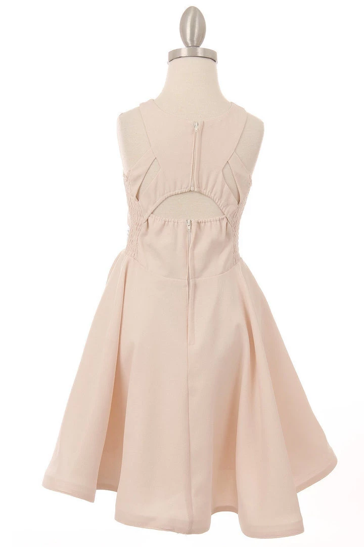 Kids Girls Beaded Short Satin Dress By Cinderella Couture 5071 7 Kids Girls Beaded Short Satin Dress By Cinderella Couture 5071