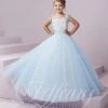 Tiffany Princess By House Of Wu Kids Girls Beaded Tulle Ball Gown By Tiffany Princess 13494