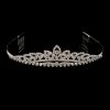 Cinderella Couture Girls Clear Rhinestone Silver Tiara With Comb 2 Cinderella Couture Girls Clear Rhinestone Silver Tiara With Comb