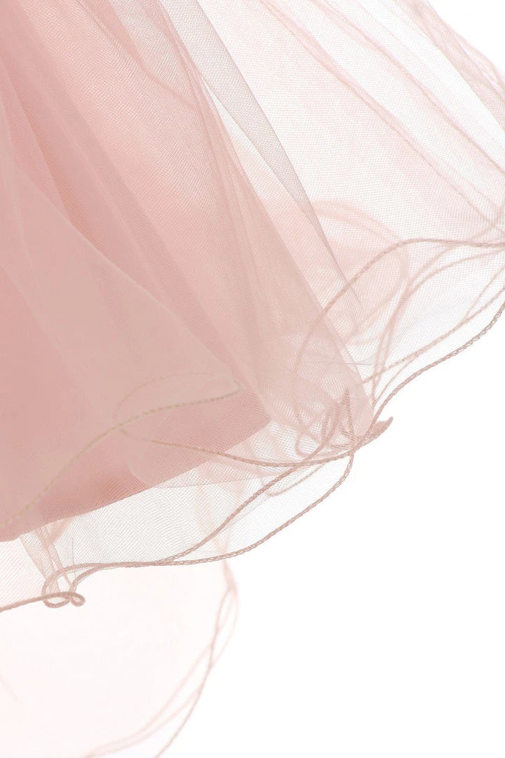 Flower Girl Dresses Girls High Low Tulle Dress With 3D Flowers By Cinderella Couture 9038 12 Flower Girl Dresses Girls High Low Tulle Dress With 3D Flowers By Cinderella Couture 9038