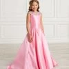 Tiffany Princess By House Of Wu Flower Girl Dresses Girls Long Beaded Mikado Dress By Tiffany Princess 13627
