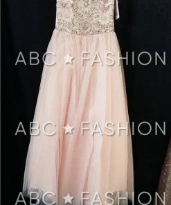 Tiffany Princess By House Of Wu Kids Girls Long Beaded Sweetheart Dress By Tiffany Princess 13539