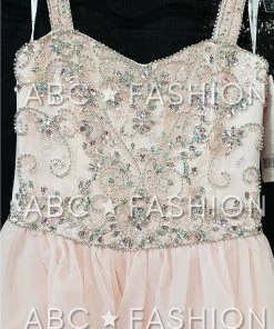 Tiffany Princess By House Of Wu Kids Girls Long Beaded Sweetheart Dress By Tiffany Princess 13539