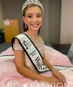 Tiffany Princess By House Of Wu Girls Long Cold Shoulder Dress By Tiffany Princess 13525