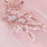 Tiffany Princess By House Of Wu Girls Long Floral Applique Dress By Mini Quince 26884MQ Kids 5 Tiffany Princess By House Of Wu Girls Long Floral Applique Dress By Mini Quince 26884MQ Kids