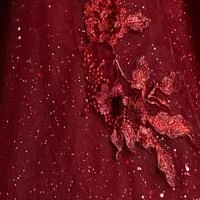 Tiffany Princess By House Of Wu Girls Long Floral Applique Dress By Mini Quince 26884MQ Kids 6 Tiffany Princess By House Of Wu Girls Long Floral Applique Dress By Mini Quince 26884MQ Kids