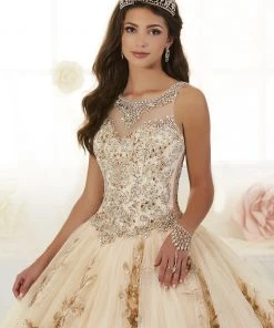 Tiffany Princess By House Of Wu Girls Long Floral Applique Dress By Mini Quince 26884MQ Kids 21 Tiffany Princess By House Of Wu Girls Long Floral Applique Dress By Mini Quince 26884MQ Kids