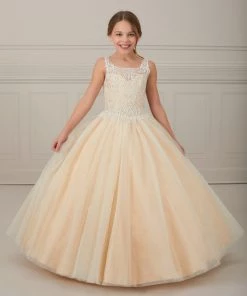 Tiffany Princess By House Of Wu Girls Long Floral Glitter Dress By Tiffany Princess 13654 Kids 10 Tiffany Princess By House Of Wu Girls Long Floral Glitter Dress By Tiffany Princess 13654 Kids