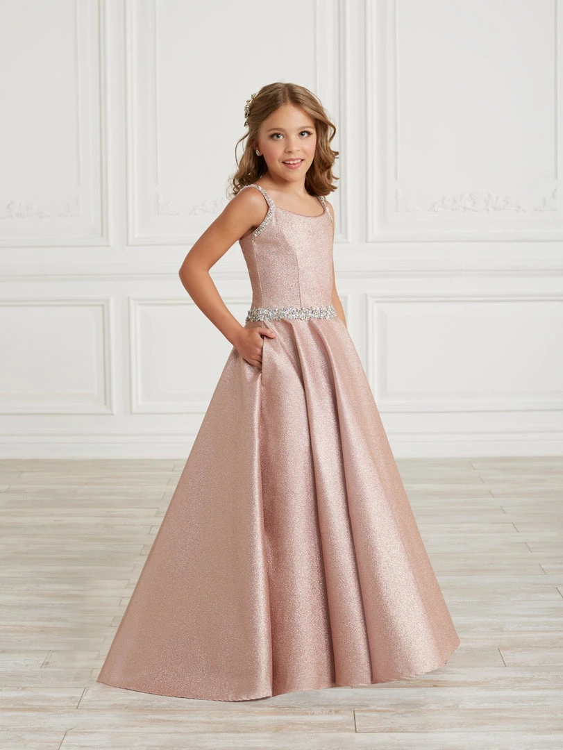Tiffany Princess By House Of Wu Girls Long Metallic Glitter Dress By Tiffany Princess 13632 Kids 3 Tiffany Princess By House Of Wu Girls Long Metallic Glitter Dress By Tiffany Princess 13632 Kids