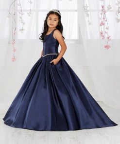Tiffany Princess By House Of Wu Girls Long A-line Mikado Dress By Tiffany Princess 13560 Flower Girl Dresses 11 Tiffany Princess By House Of Wu Girls Long A-line Mikado Dress By Tiffany Princess 13560 Flower Girl Dresses