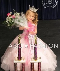 Tiffany Princess By House Of Wu Girls Long Off Shoulder Glitter Dress By Tiffany Princess 13590 Kids