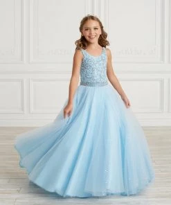 Tiffany Princess By House Of Wu Girls Long Sparkle Tulle Dress By Tiffany Princess 13626