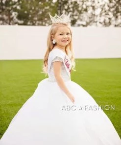 Tiffany Princess By House Of Wu Girls Off Shoulder Tulle Dress By Tiffany Princess 13458