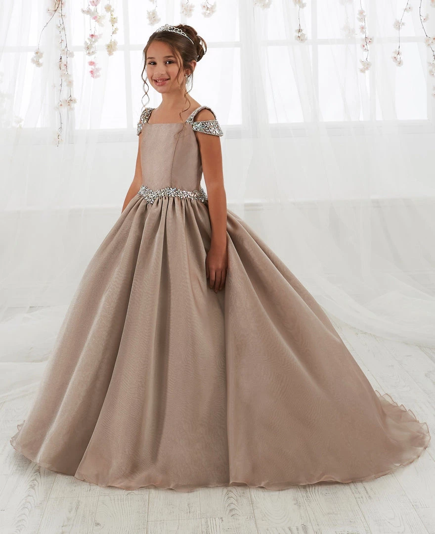 Tiffany Princess By House Of Wu Kids Girls Long Cold Shoulder Dress By Tiffany Princess 13551 3 Tiffany Princess By House Of Wu Kids Girls Long Cold Shoulder Dress By Tiffany Princess 13551