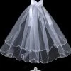 Calla Collection Girls Pearl Beaded First Communion Veil With Crown Kids