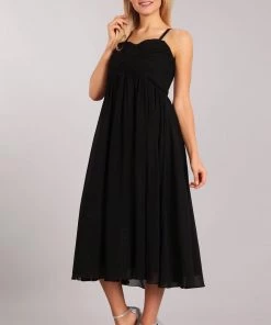 Girls Pleated Long Chiffon Dress By Cinderella Couture 5024 Kids