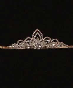 Cinderella Couture Girls Rhinestone Tiara Crown With Comb Kids