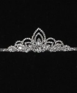 Cinderella Couture Girls Rhinestone Tiara Crown With Comb Kids