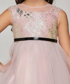 Girls Sequin High Low Dress By Cinderella Couture 5098 14 Girls Sequin High Low Dress By Cinderella Couture 5098