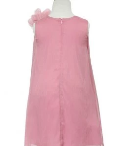 Calla Collection Flower Girl Dresses Girls Short Blue Chiffon Dress With Removable Flower By Calla CJ104 9 Calla Collection Flower Girl Dresses Girls Short Blue Chiffon Dress With Removable Flower By Calla CJ104