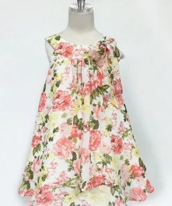 Calla Collection Flower Girl Dresses Girls Short Chiffon Floral Print Dress By Calla C621 19 Calla Collection Flower Girl Dresses Girls Short Chiffon Floral Print Dress By Calla C621