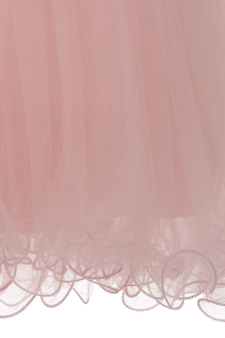 Kids Girls Short Front Twist Tulle Dress By Cinderella Couture 5019 9 Kids Girls Short Front Twist Tulle Dress By Cinderella Couture 5019