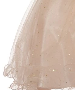 Kids Girls Short Halter Glitter Dress By Cinderella Couture 5090