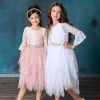 Calla Collection Girls Short Lace Bell Sleeve Dress With Tutu Skirt By Calla D708 1 Calla Collection Girls Short Lace Bell Sleeve Dress With Tutu Skirt By Calla D708