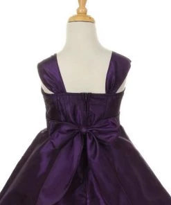 ABC Fashion Girls Short Red Dresses With Ruffled Skirt