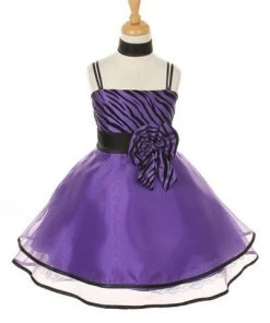 ABC Fashion Flower Girl Dresses Girls Short Red Zebra Print Dresses With Shawl 11 ABC Fashion Flower Girl Dresses Girls Short Red Zebra Print Dresses With Shawl