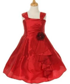 ABC Fashion Girls Short Royal Blue Dresses With Ruffled Skirt 12 ABC Fashion Girls Short Royal Blue Dresses With Ruffled Skirt