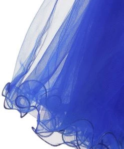 Kids Girls Short Ruffled Dress With Corset Back By Cinderella Couture 65008