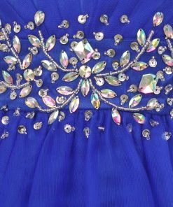 Kids Girls Short Ruffled Dress With Corset Back By Cinderella Couture 65008