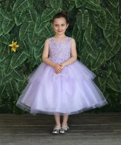 Calla Collection Girls Tea Length Tulle Dress With Embroidered Bodice By Calla D792 Flower Girl Dresses 43 Calla Collection Girls Tea Length Tulle Dress With Embroidered Bodice By Calla D792 Flower Girl Dresses
