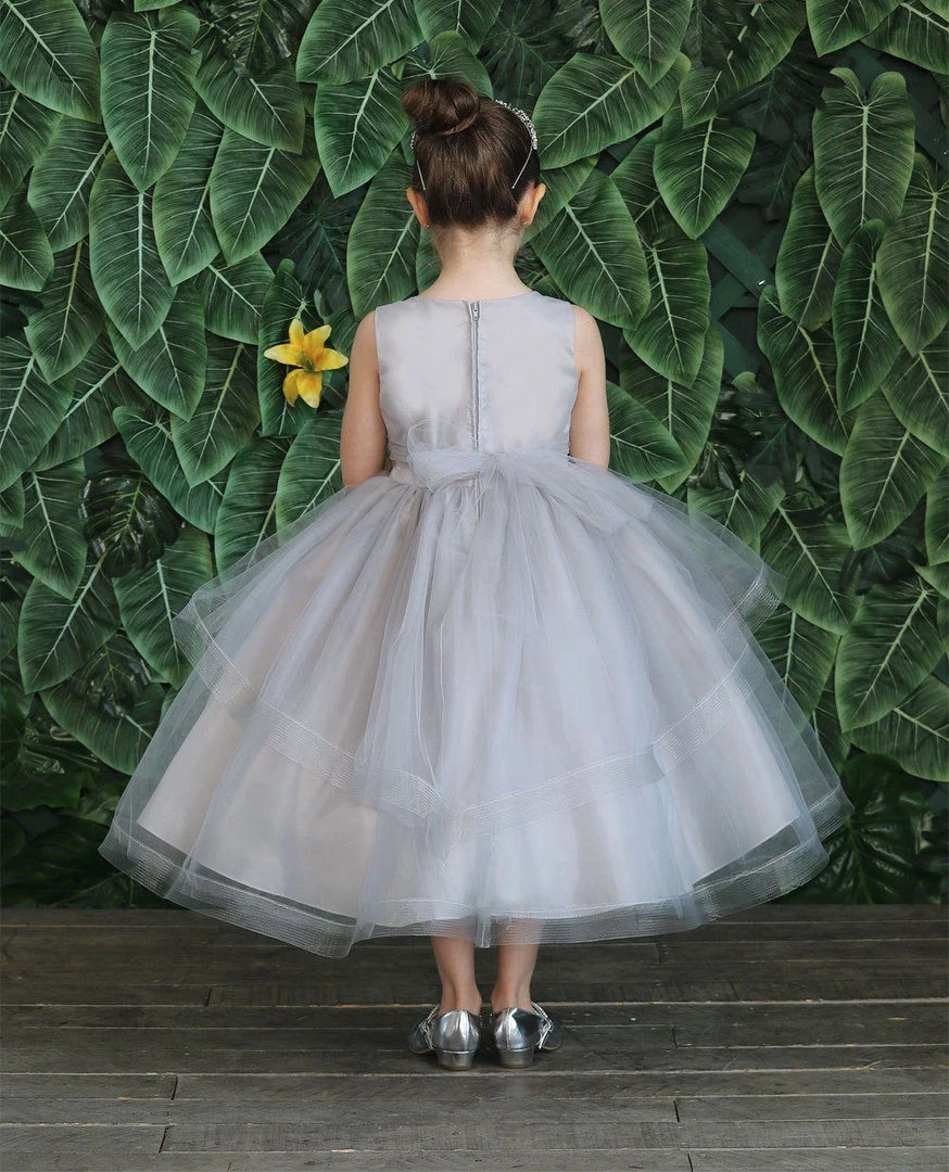 Calla Collection Girls Tea Length Tulle Dress With Embroidered Bodice By Calla D792 Flower Girl Dresses 26 Calla Collection Girls Tea Length Tulle Dress With Embroidered Bodice By Calla D792 Flower Girl Dresses