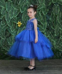 Calla Collection Girls Tea Length Tulle Dress With Embroidered Bodice By Calla D792 Flower Girl Dresses 47 Calla Collection Girls Tea Length Tulle Dress With Embroidered Bodice By Calla D792 Flower Girl Dresses