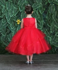 Calla Collection Girls Tea Length Tulle Dress With Embroidered Bodice By Calla D792 Flower Girl Dresses 39 Calla Collection Girls Tea Length Tulle Dress With Embroidered Bodice By Calla D792 Flower Girl Dresses