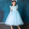 Calla Collection Girls Tulle Dress With Short Sleeves By Calla D794 Flower Girl Dresses 2 Calla Collection Girls Tulle Dress With Short Sleeves By Calla D794 Flower Girl Dresses