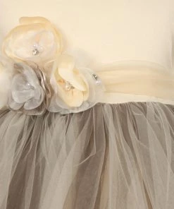 Girls Two Tone High Low Dress By Cinderella Couture 5097 Flower Girl Dresses