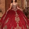 Mary's Bridal Glitter Cape Quinceanera Dress By Alta Couture MQ3073